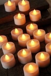 picture of battery-operated tea lights