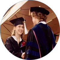 Nancy Loewen college graduation photo